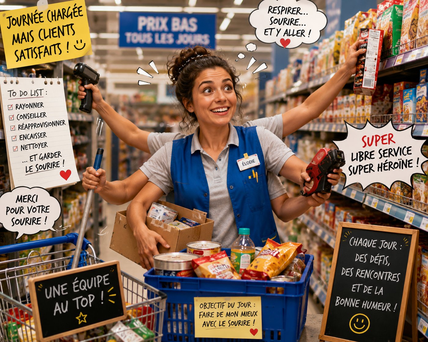 Bienvenue dans la formation employé libre service
